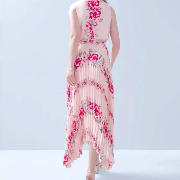 WHBM floral midi dress size 6-8 - Picture 4 of 10